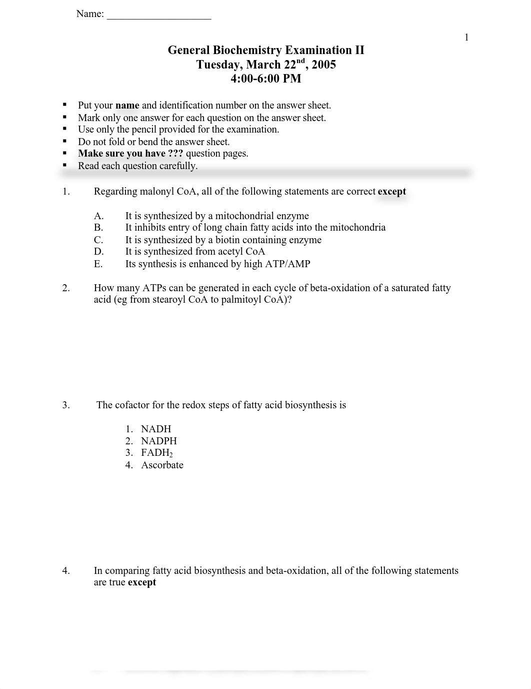 2005.03.22 Exam II_d0fhc874log_page1