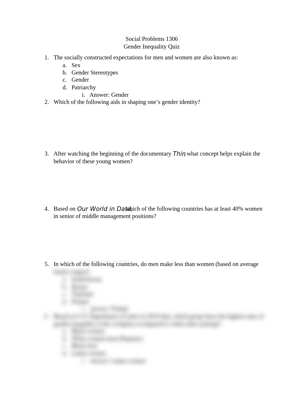 Social Problems 1036 Gender Inequality Quiz.PDF_d0fo36w7a8m_page1