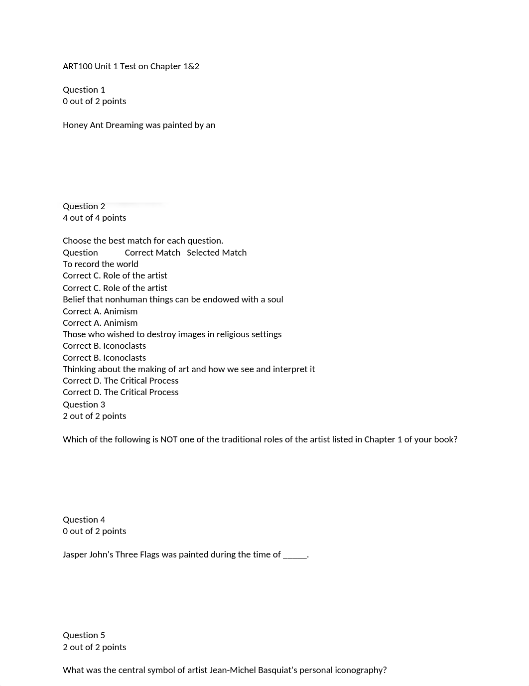 Unit 1 Test ART 100.docx_d0fydndxhnb_page1