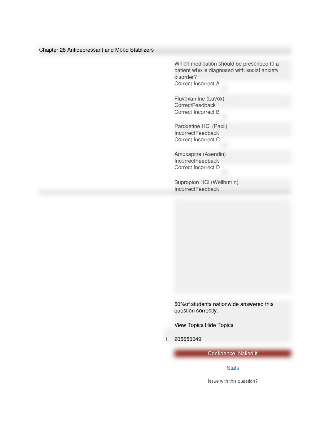 Chapter 28  Antidepressant and Mood Stabilizers Quiz_d0g3jta9oun_page1