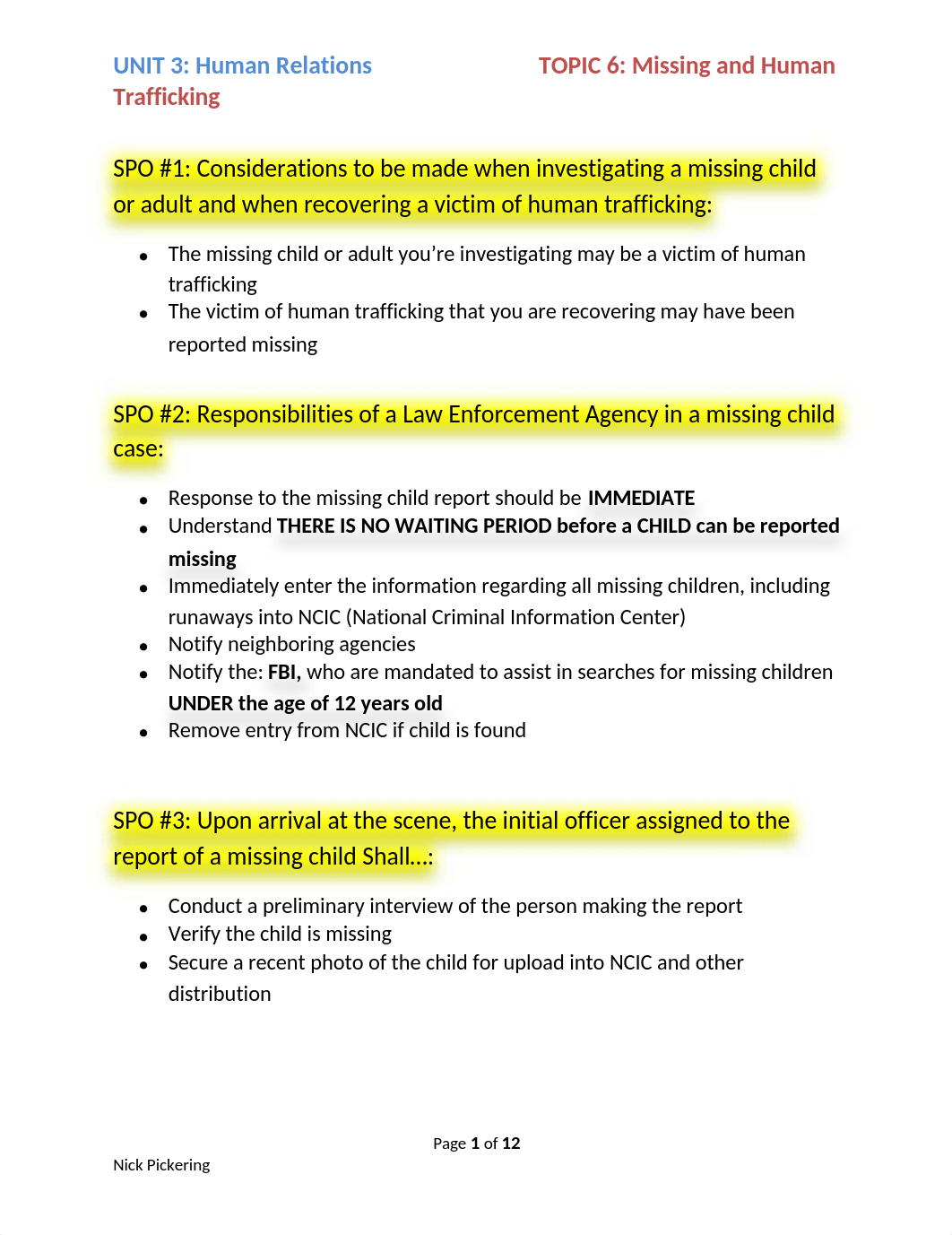 Unit 3 - Topic 6 Missing & Human Trafficking SPOs.docx_d0g4a8lzn8z_page1