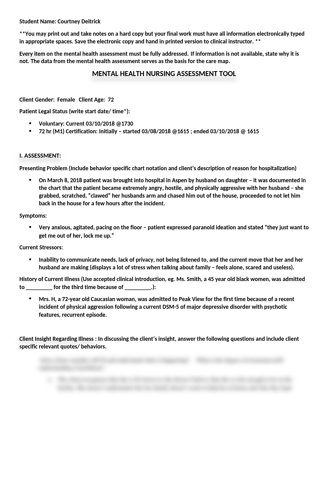 Mental Health Assessment - Psych .docx_d0gd905g7kh_page1