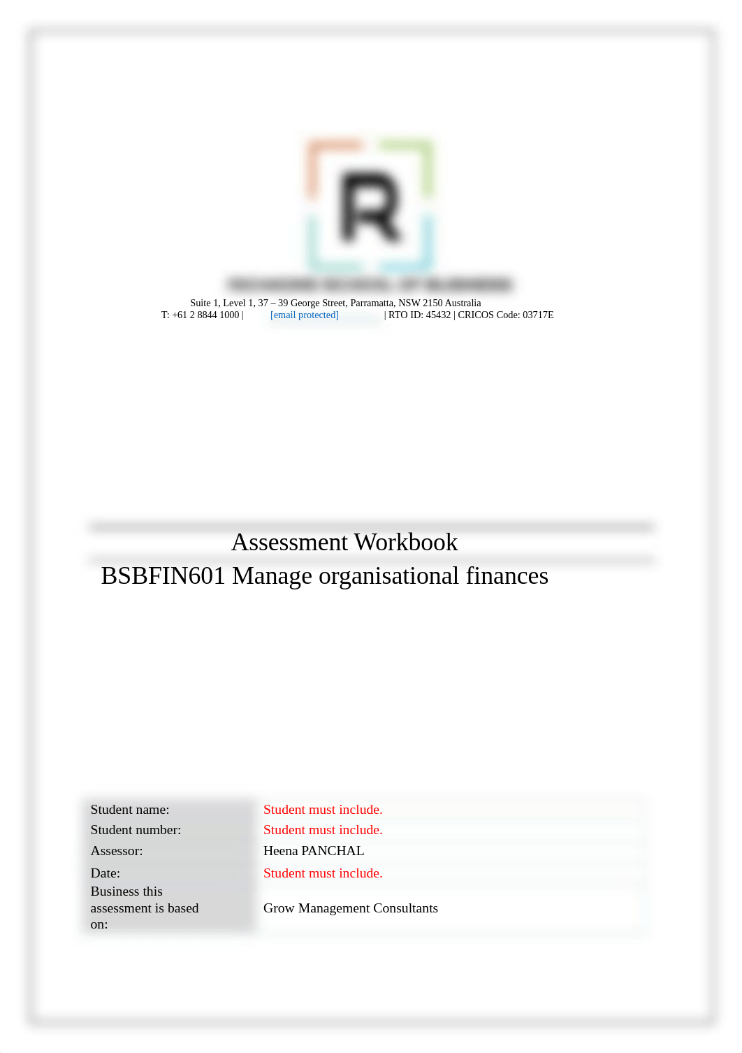 BSBFIN601 Assessment Workbook.docx_d0grmnqijcp_page1