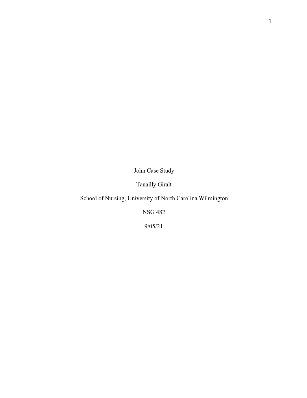 John Case study NSG_ 482.pdf_d0gvdpatvjl_page1