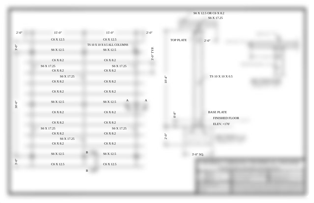 Portfolio Assignment 3 - Structural Steel Framing Plan and Details.pdf_d0hfarbveq6_page1