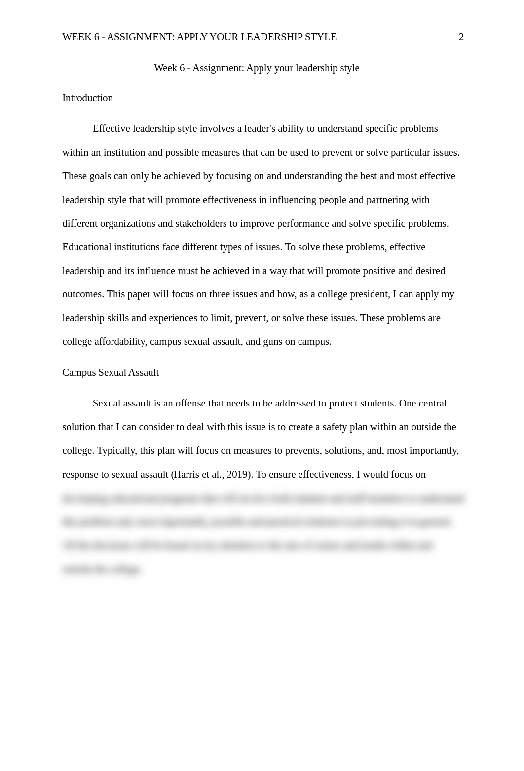 Week 6 Assignment (Apply your leadership style).docx_d0hmhsg49ez_page2