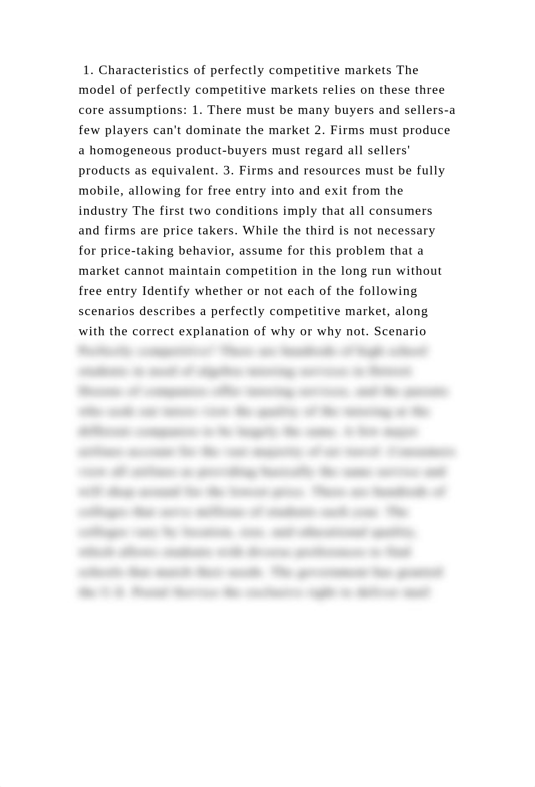 1. Characteristics of perfectly competitive markets The model of perf.docx_d0hp464nh05_page2