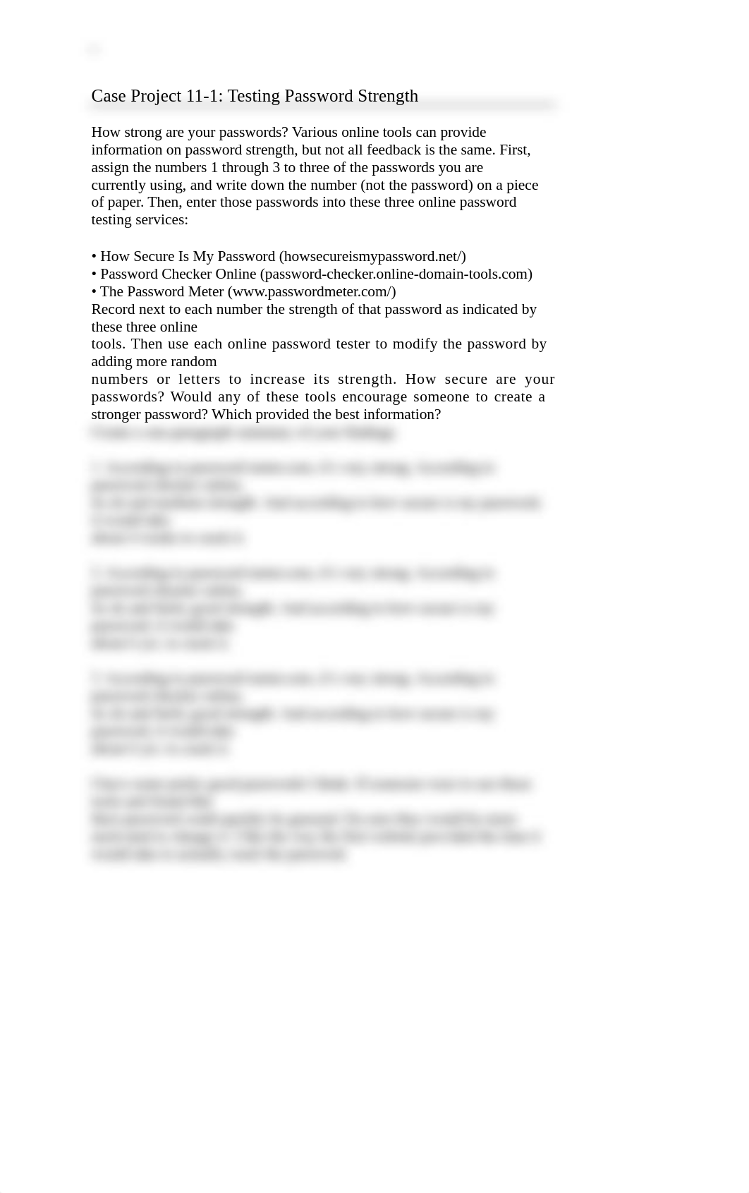 Case Project 11-1 Testing Password Strength  Case Project 11-2 Password Management Applications.docx_d0hvwp6v39s_page1