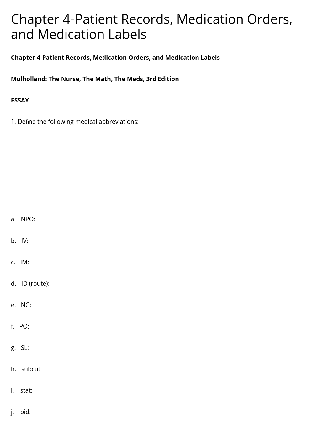 Chapter 4-Patient Records, Medication Orders, and Medication Labels.pdf_d0i48f2fpch_page1