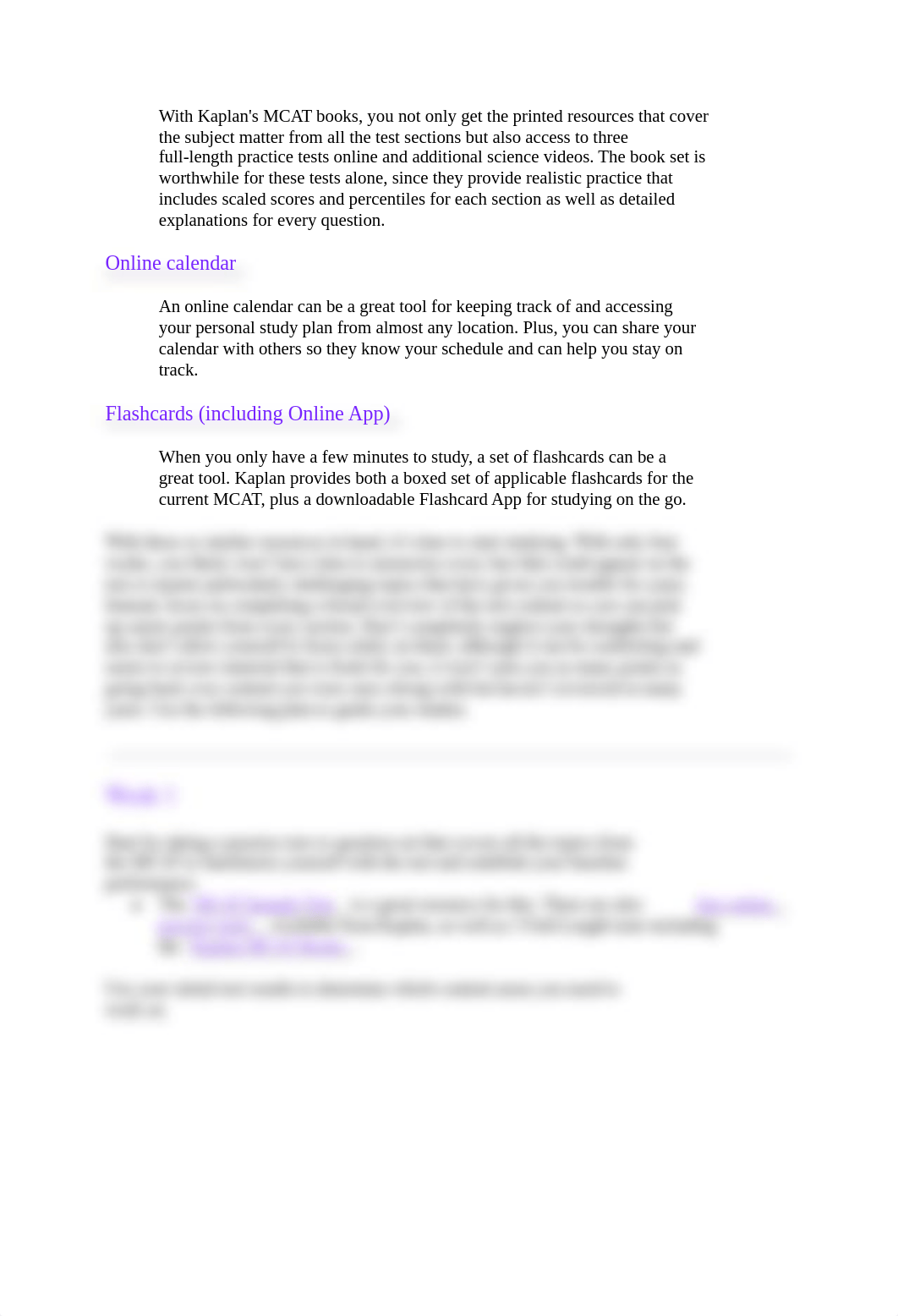 Kaplan's 1-Month MCAT Study Plan.pdf_d0ikd7v3ly3_page2