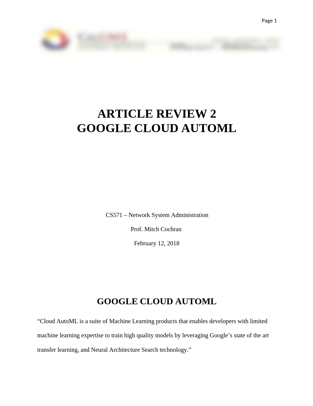 Article Review Google Cloud AutoML.docx_d0il6my347a_page1