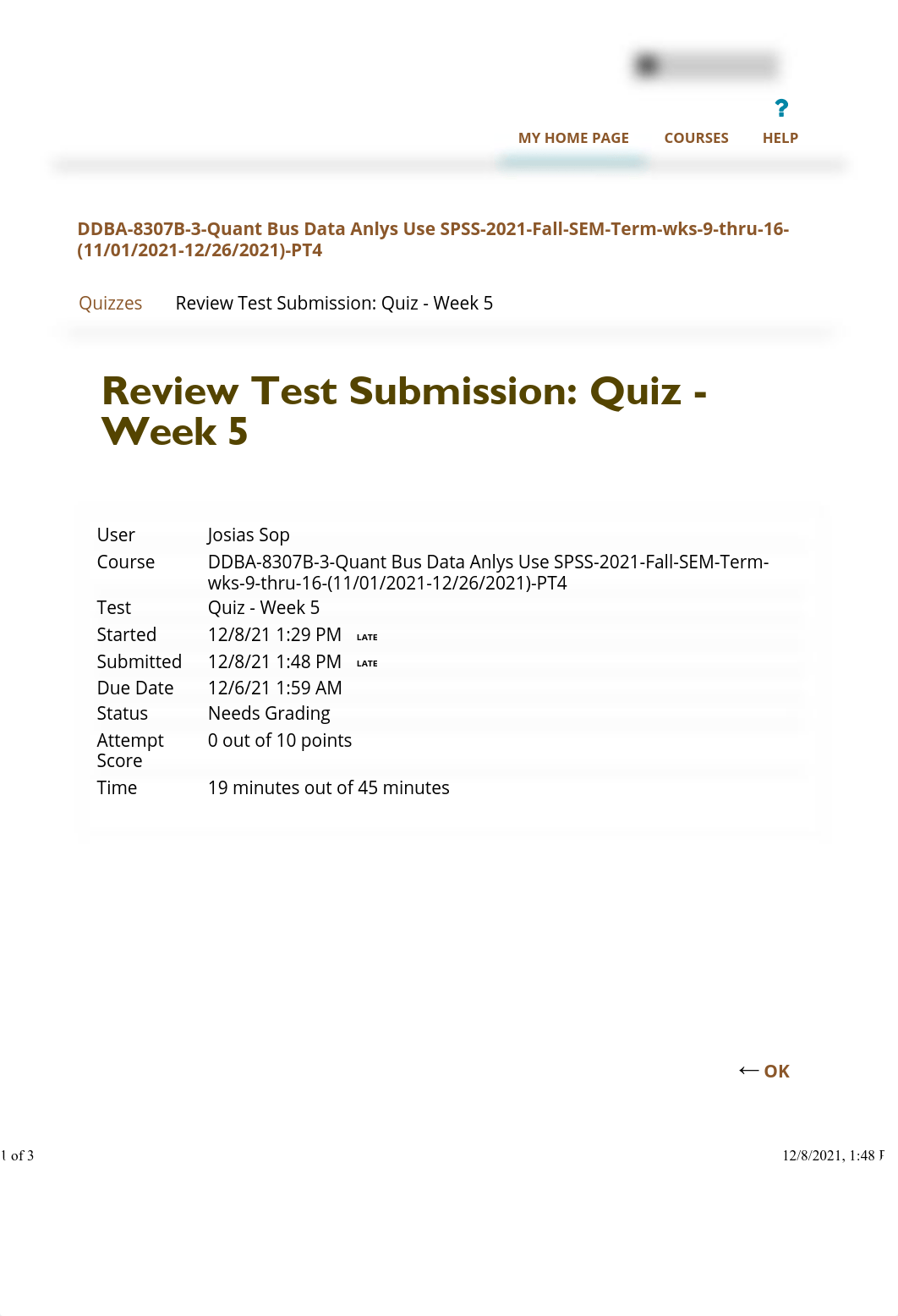 Review Test Submission Quiz - Week 5 - DDBA-8307B-3-....pdf_d0imb53zpjc_page1