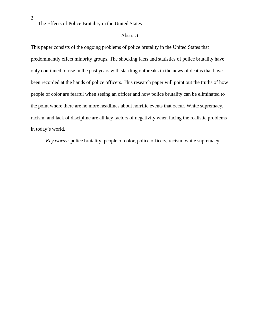 The Effects of Police Brutality on the United States.docx_d0ipkz74lp4_page2