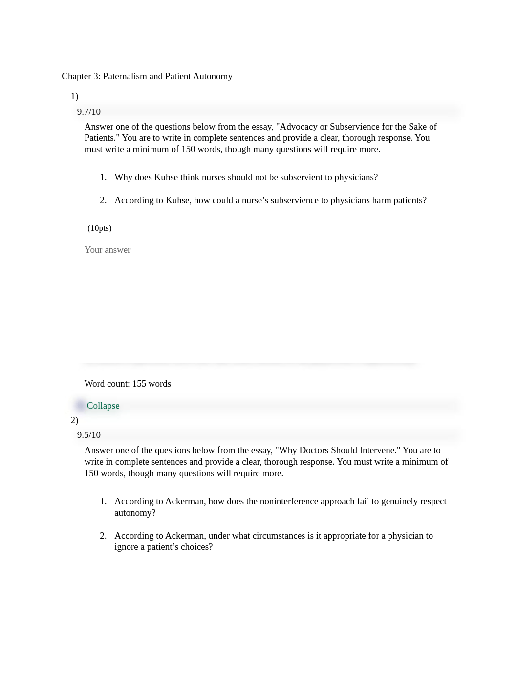 Healthcare ethics philosophy Midterm Chapter 3-6 question_answer.docx_d0ivf2lbexd_page1