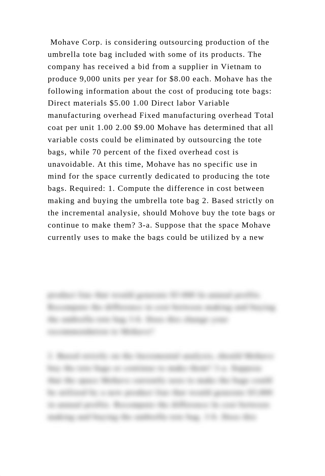 Mohave Corp. is considering outsourcing production of the umbrella to.docx_d0iypp3ys2m_page2