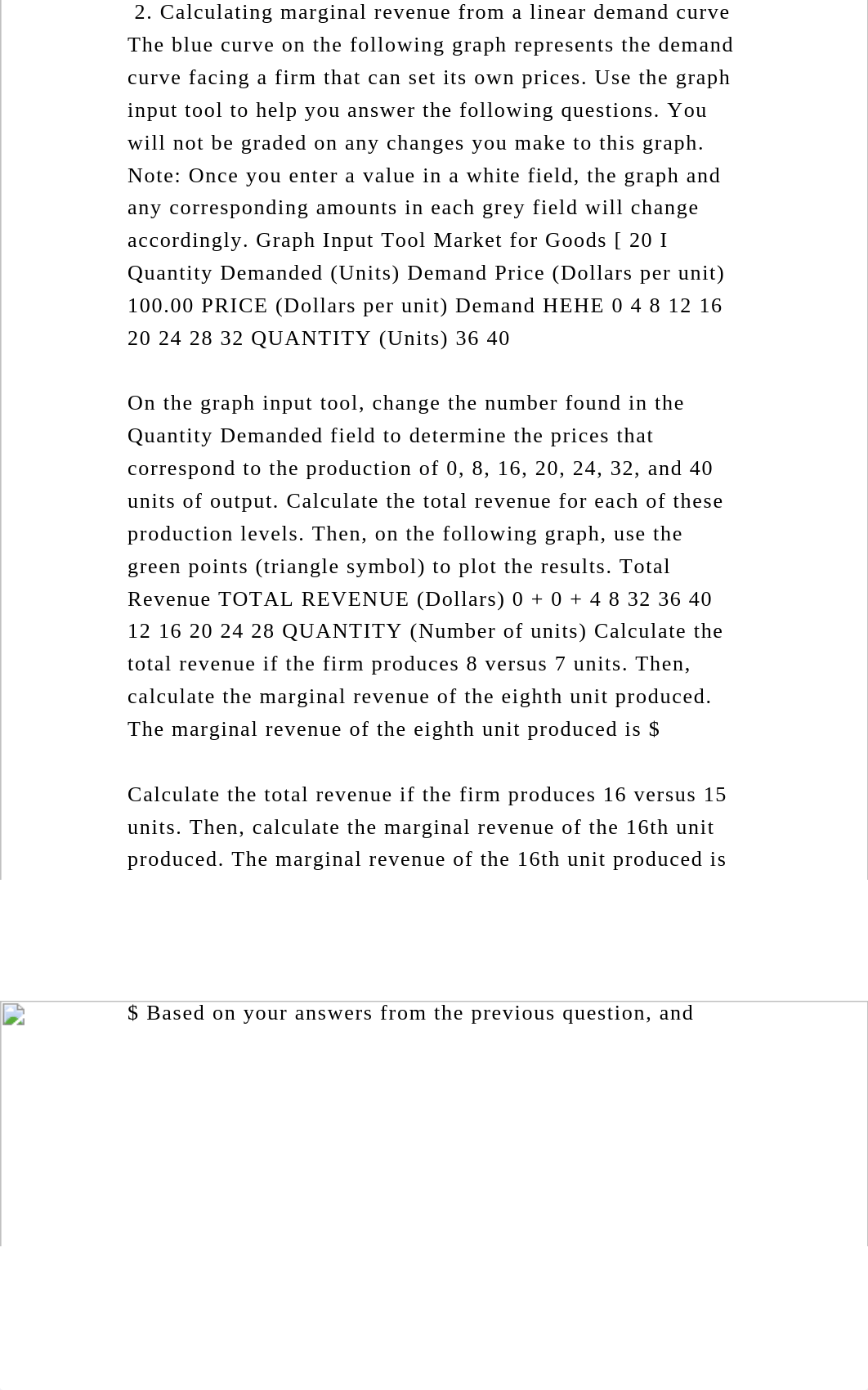 2. Calculating marginal revenue from a linear demand curve The blue c.docx_d0j5q5aurlw_page2