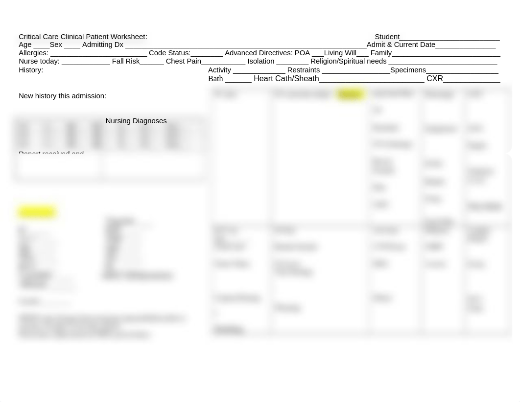 Critical Care Clinical Patient Worksheet.docx_d0j6boufbuc_page1