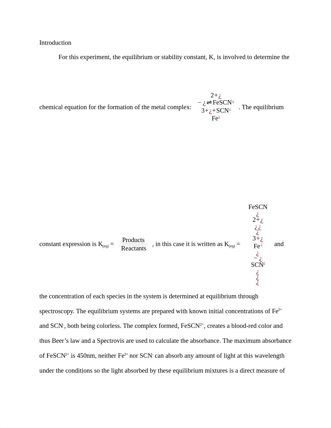 CH 111 Lab Determination of an Equilibrium Constant.docx_d0jpkb3jf10_page2