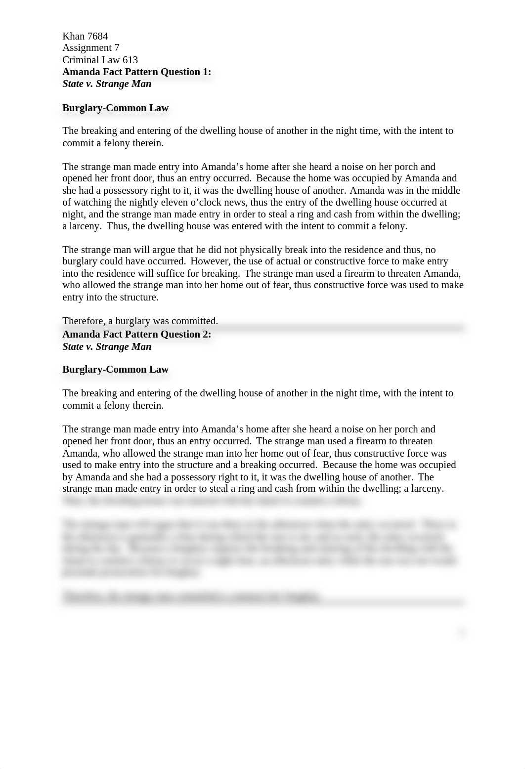 Criminal Law 613, Assignment #7, Khan 7684.docx_d0ju0eq5l5r_page1