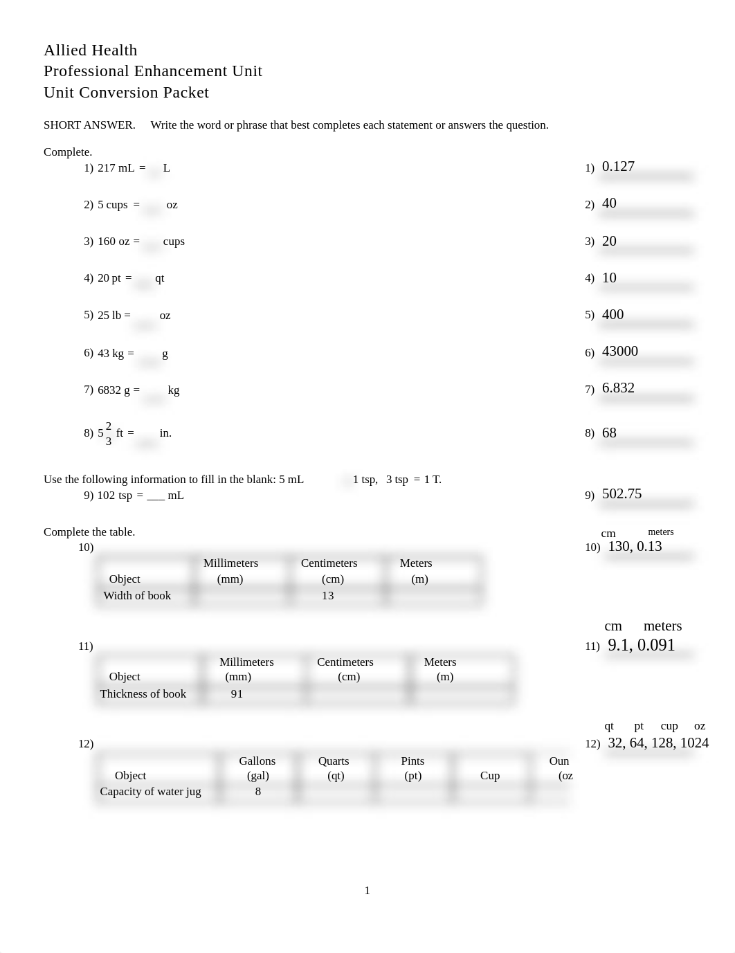 AH Unit Conversion PEU Student Version(1).pdf_d0jw191je9y_page1