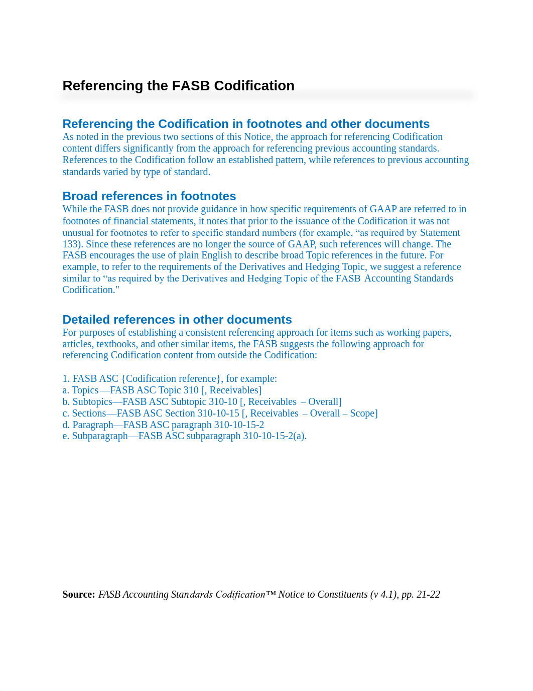 Exhibit A - Referencing the FASB Codification_d0jwei72dzj_page1