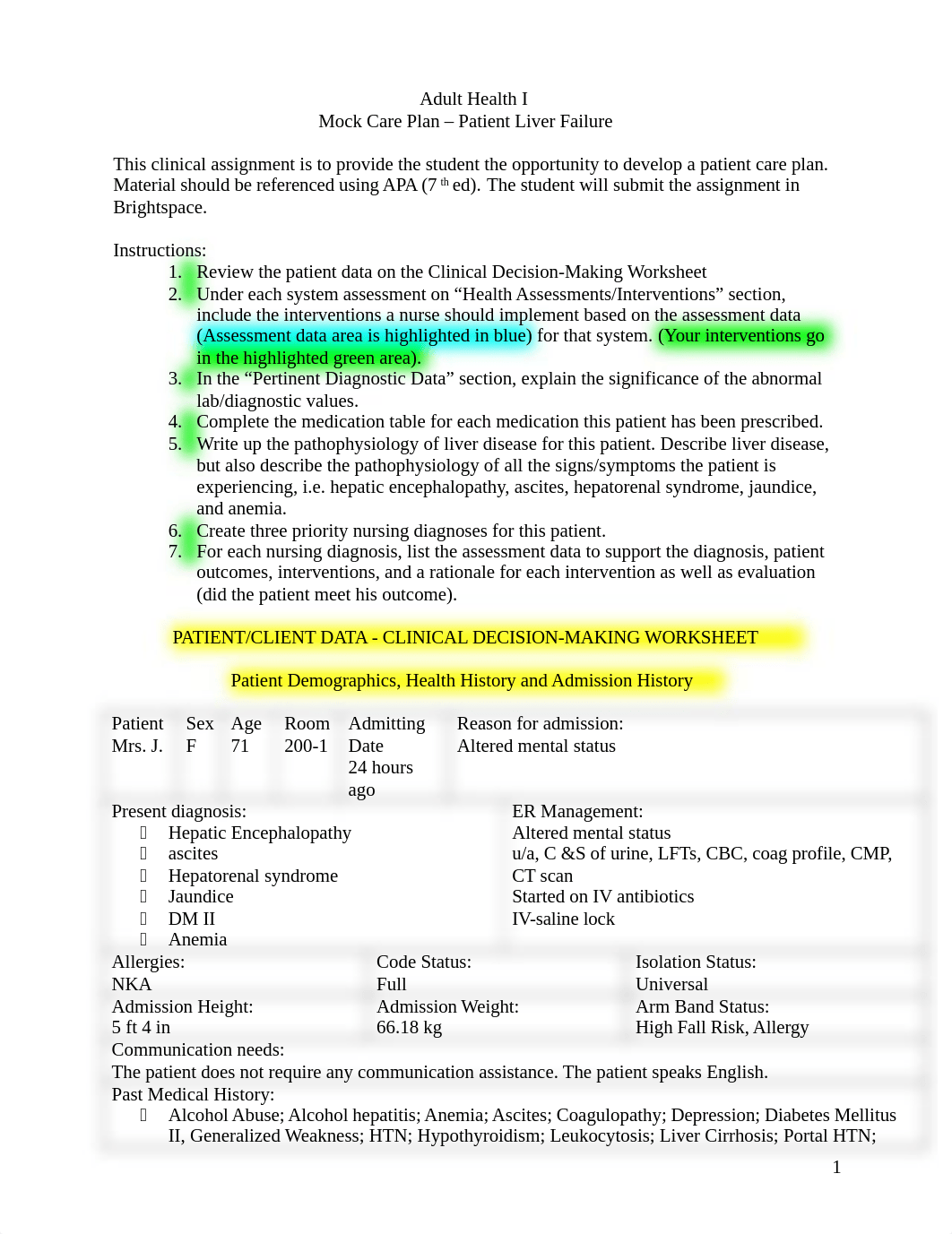 Mock Care Plan Pt with liver disease.doc_d0k2usghjr0_page1