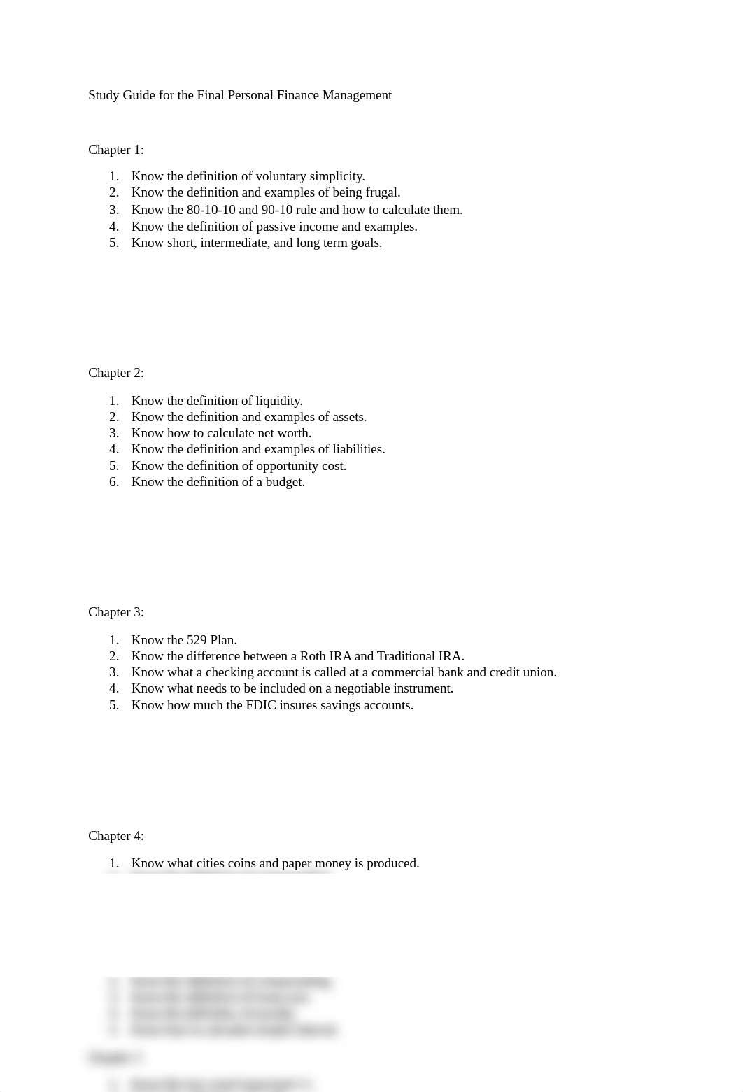 Study Guide for the Final Personal Finance Management (1).docx_d0k4pxcfkbc_page1