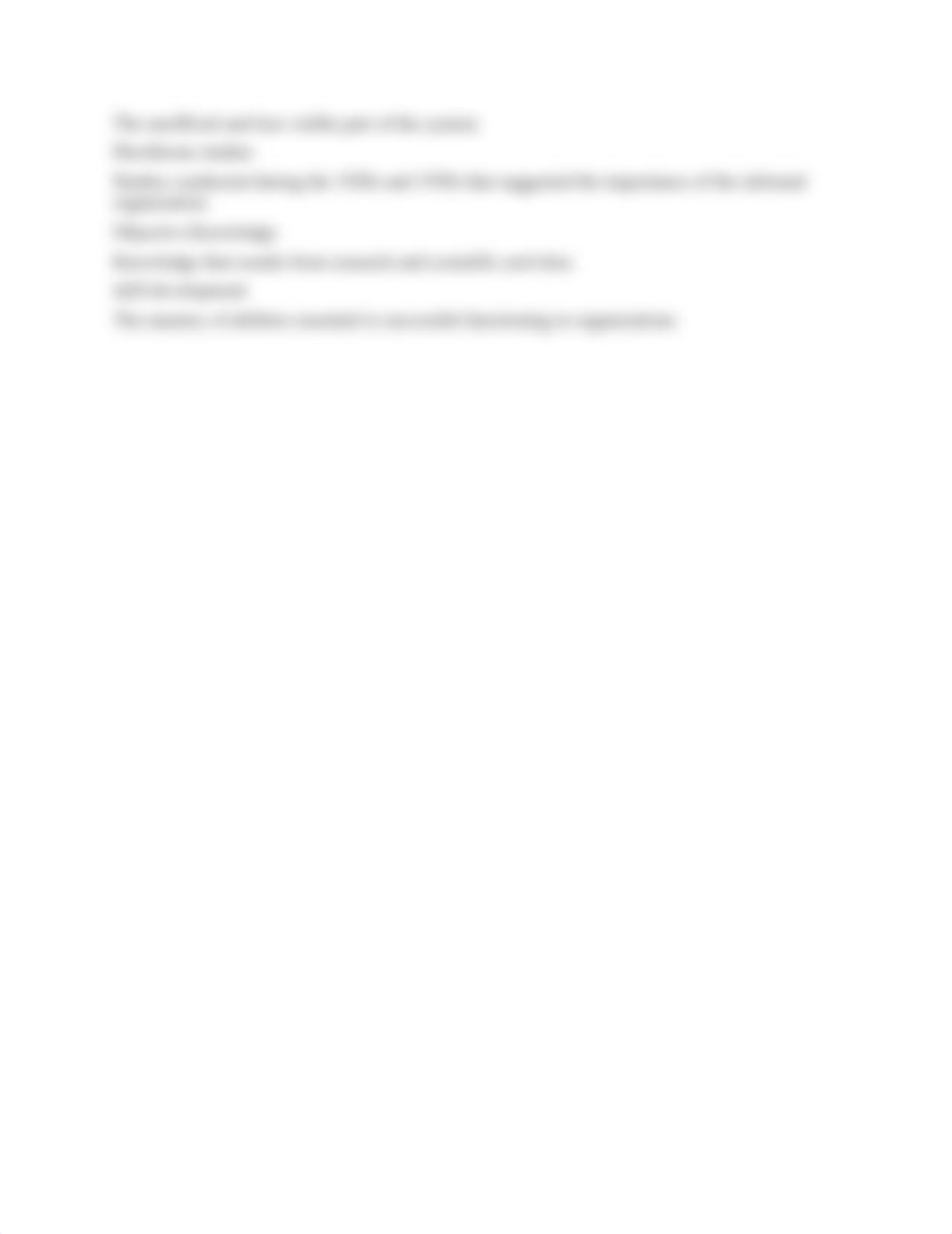 Organizational Behavior - Psychology and Opportunities  (Chapter One) Study Guide_d0kedo09g0d_page2