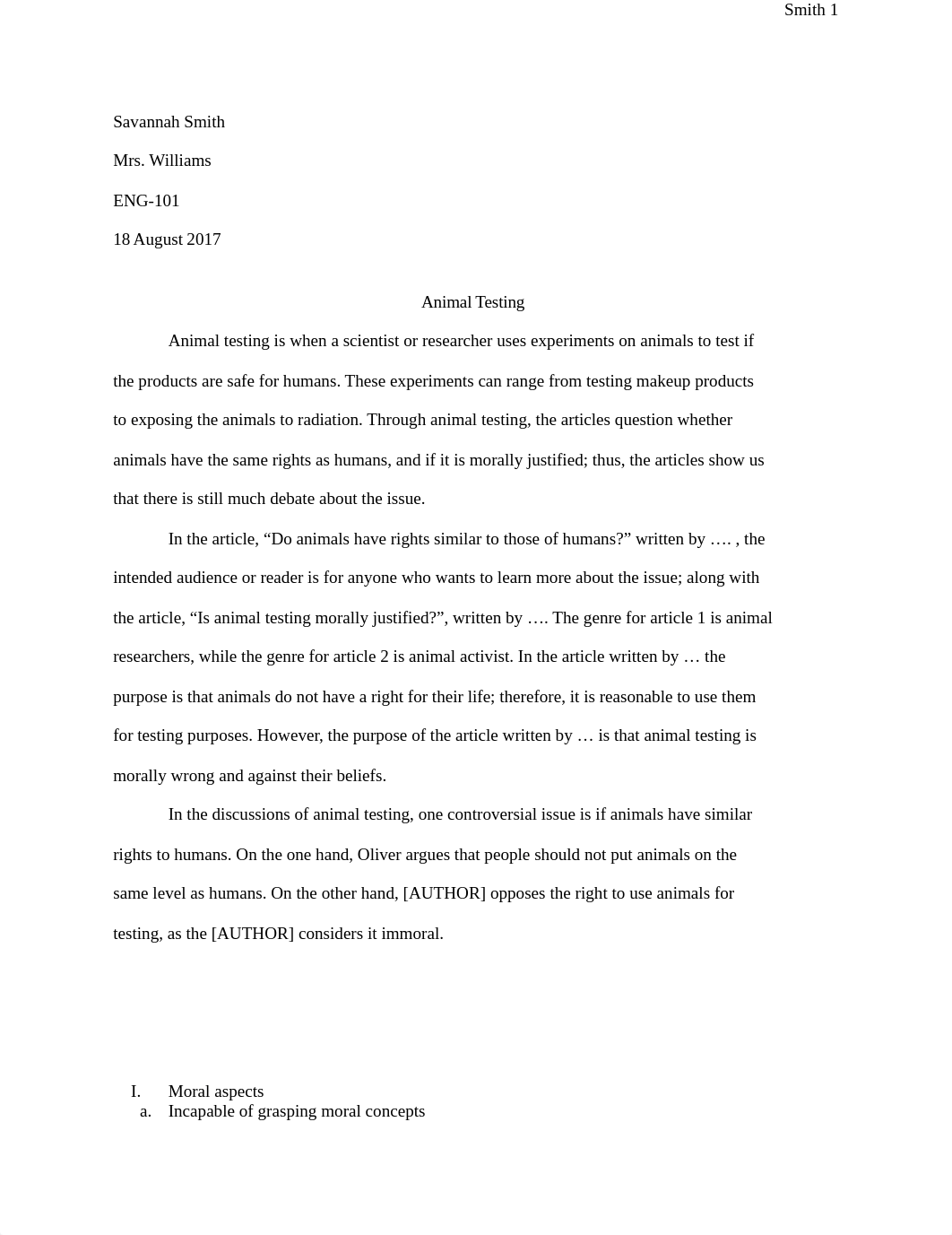 Argumentative essay animal testing.docx_d0klsabp2c0_page1