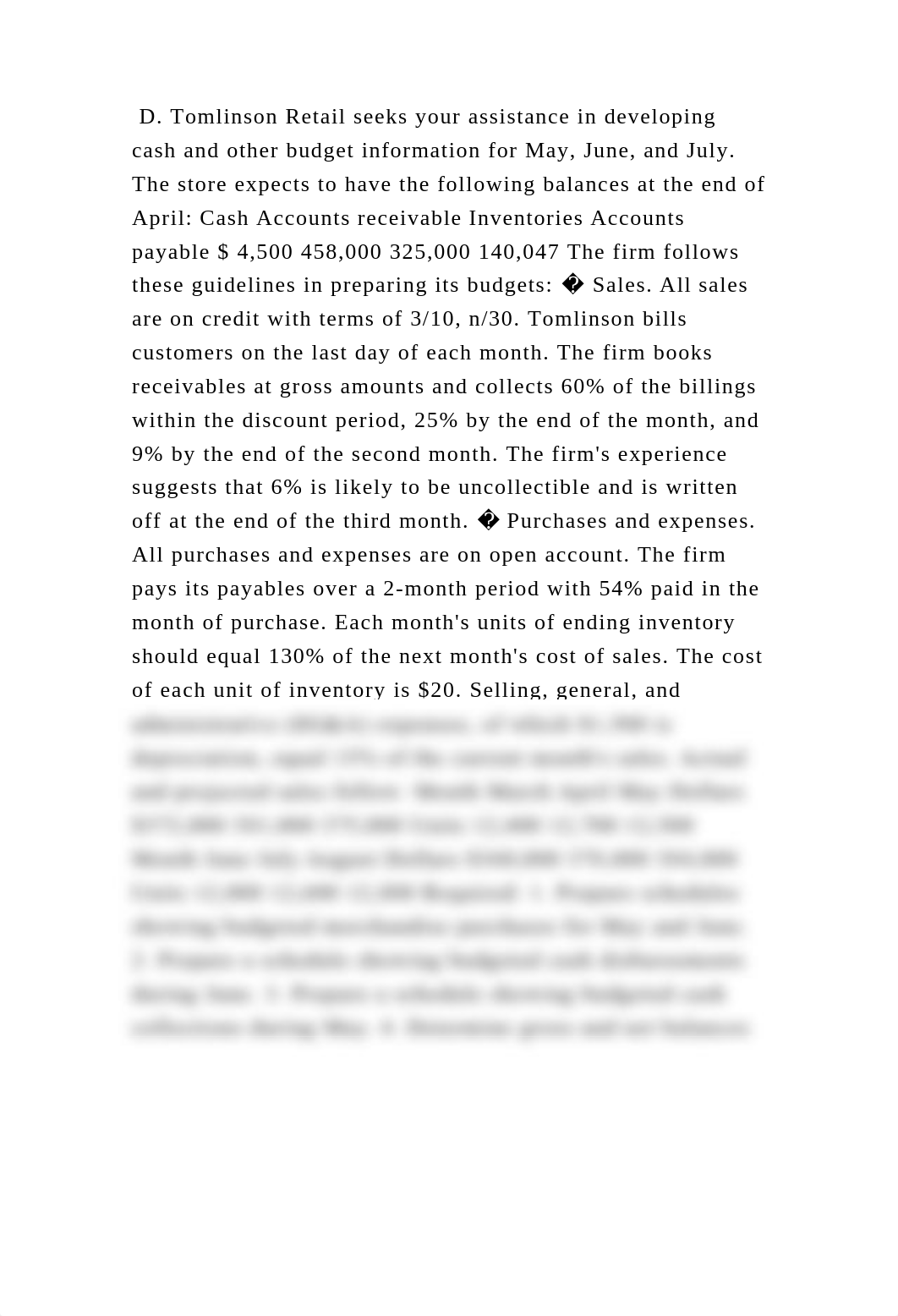 D. Tomlinson Retail seeks your assistance in developing cash and othe.docx_d0km5zer032_page2