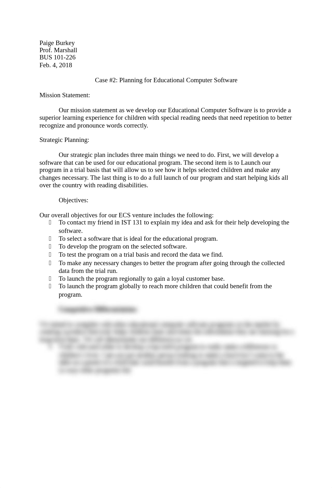 BUS101 Case #2- Planning .docx_d0knvfgvzu2_page1