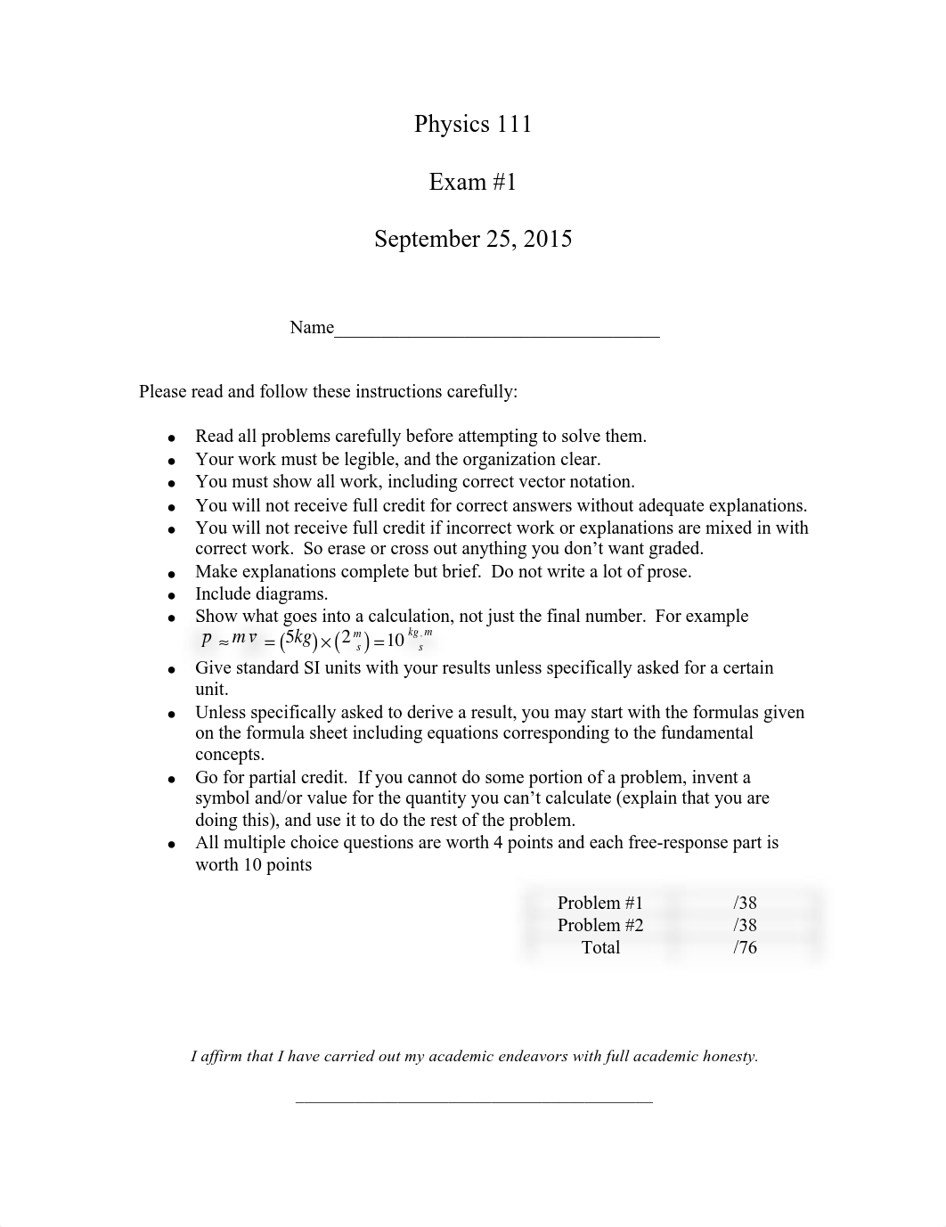 Phy111 Test 1 Fall 2015_d0kqfkhf43g_page1