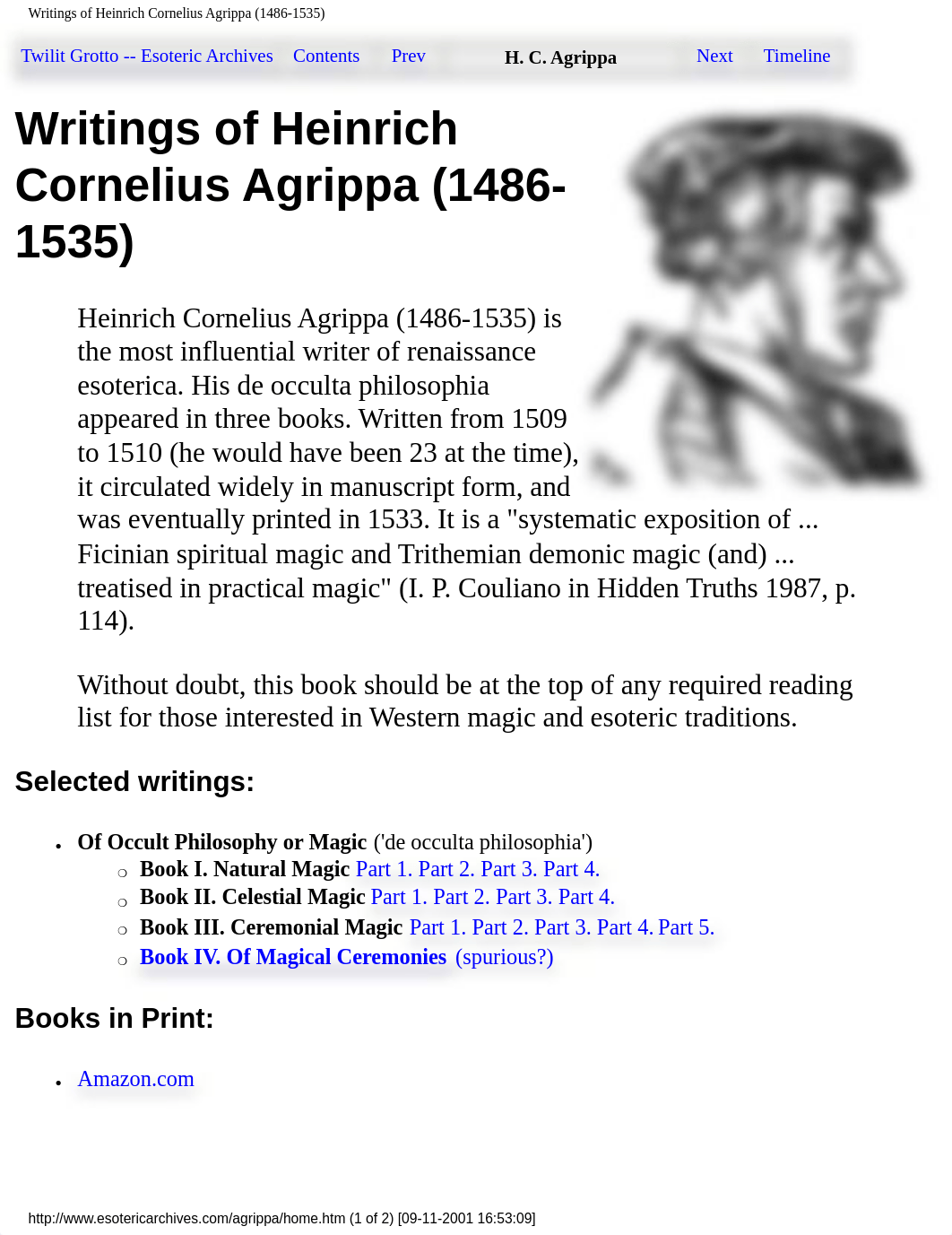 Writings of Heinrich Cornelius Agrippa (1486-1535).pdf_d0krvz7fdz4_page1