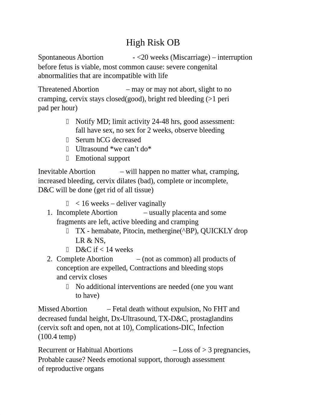 High Risk OB Study Guide.docx_d0kwqsx2tty_page1