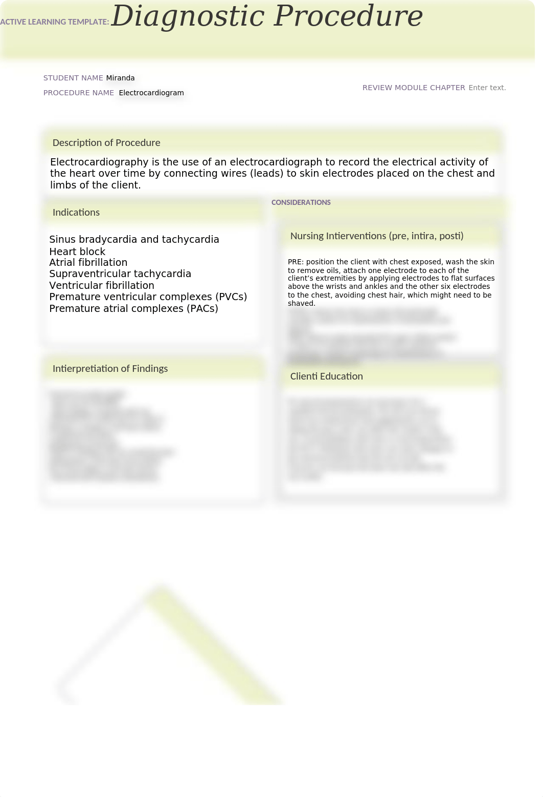 ATI Diagnostic Procedure Template Electrocardiogram.docx_d0l3015e6n1_page1