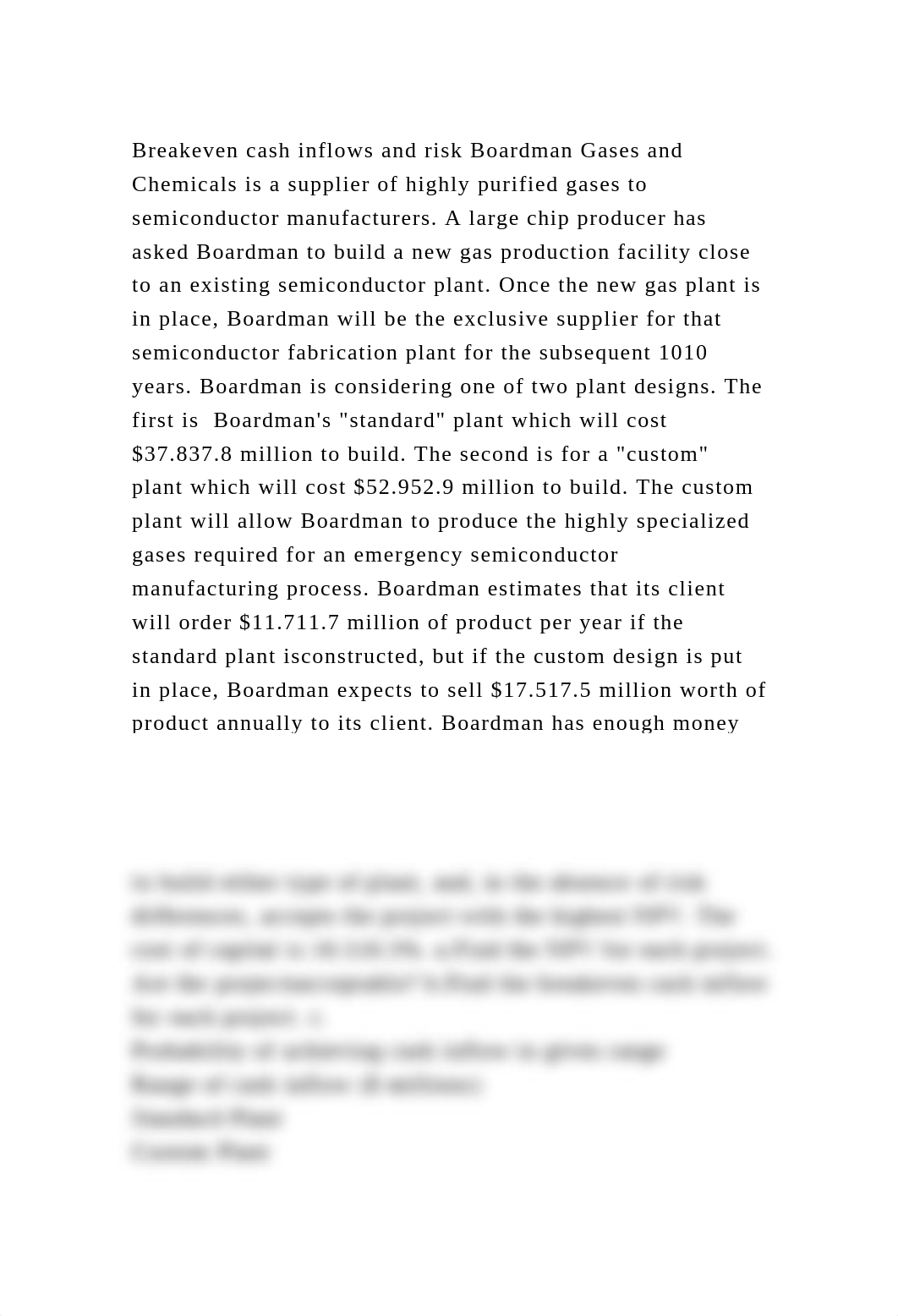 Breakeven cash inflows and risk Boardman Gases and Chemicals is a su.docx_d0l515lkzis_page2