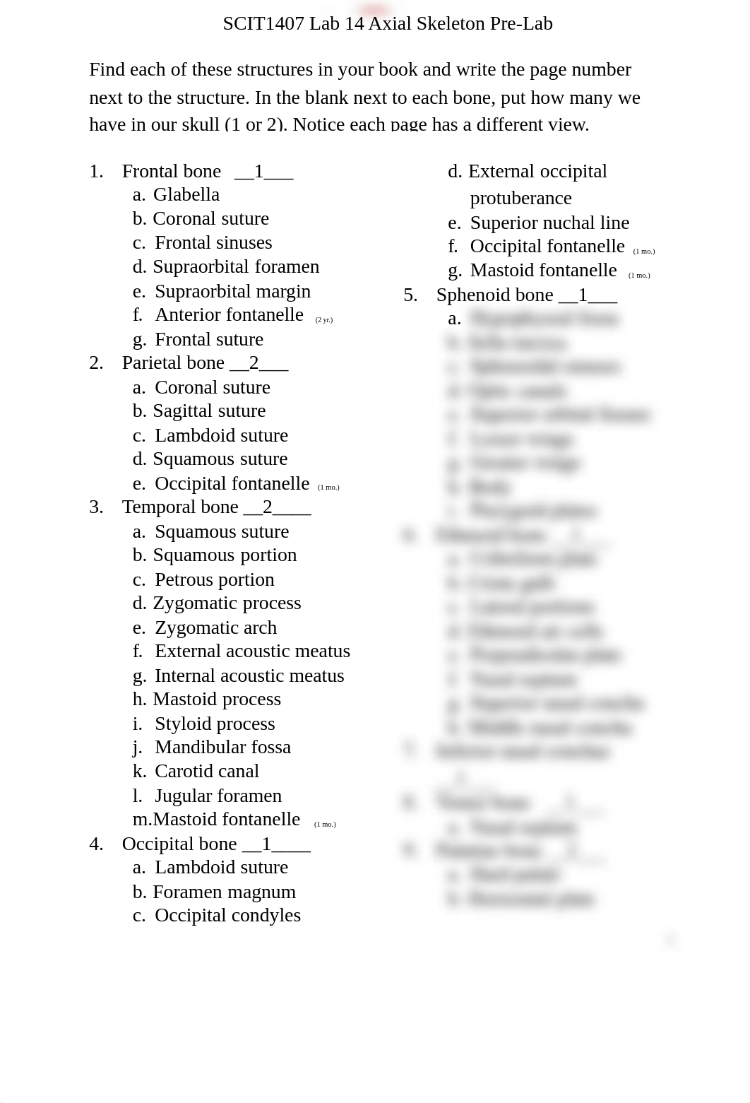 SCIT1407 Lab 14 Axial Skeleton Pre-Lab_d0lep12kaan_page1