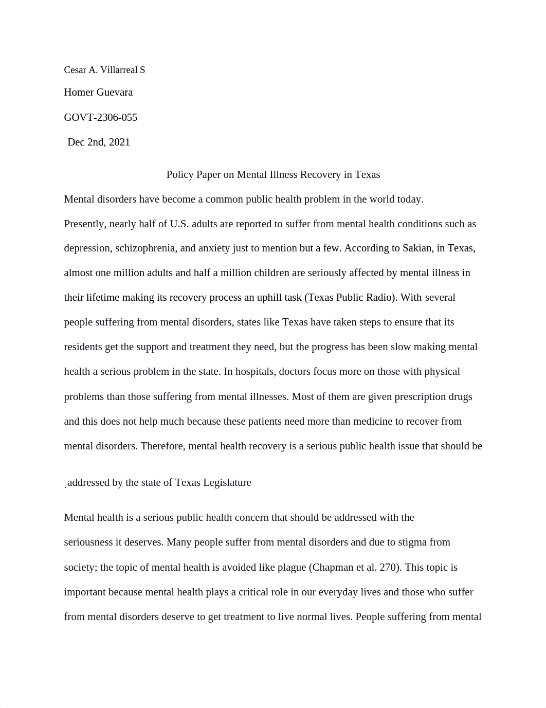 policy paper on mental illness recovery in texas.docx_d0lheg83wqx_page1