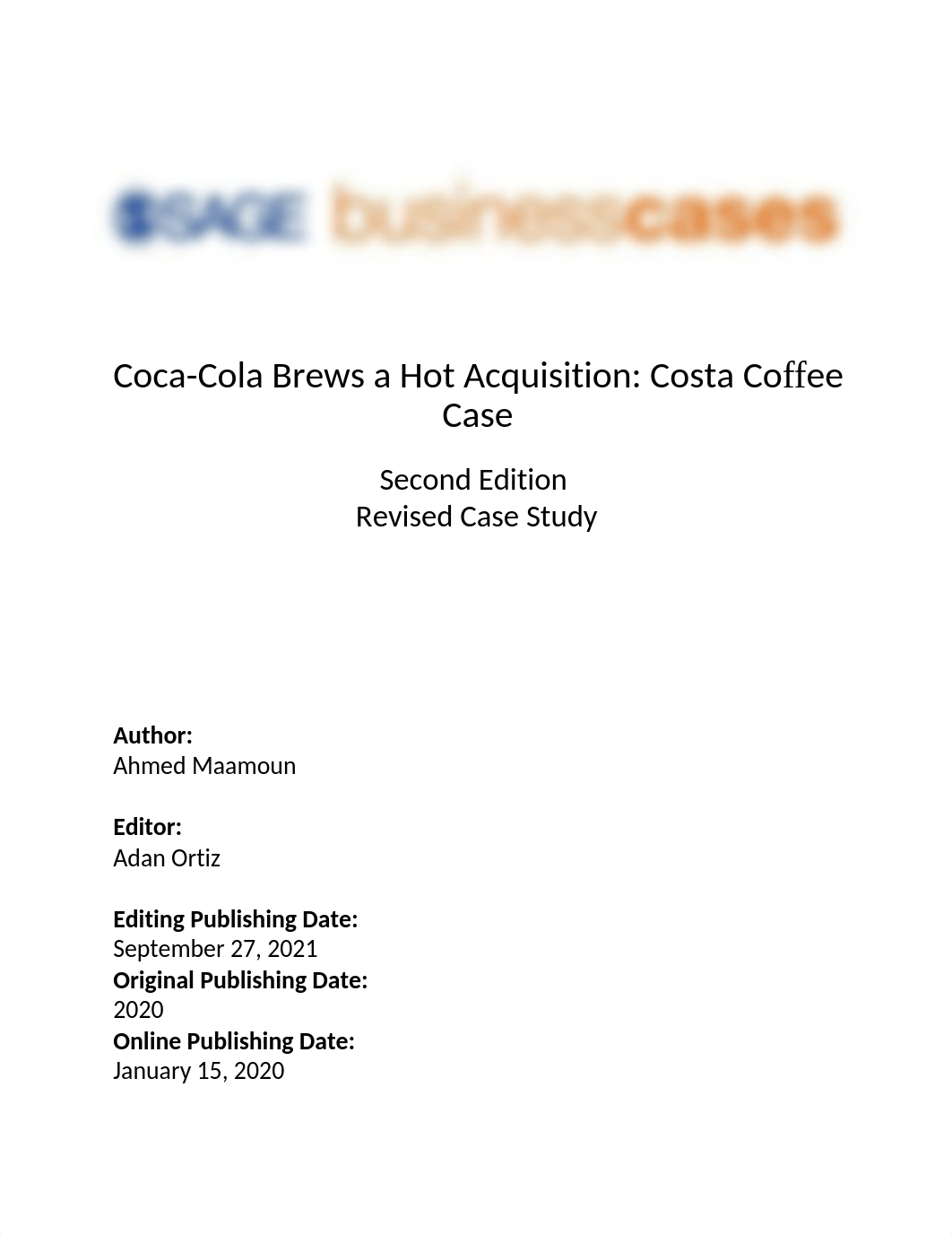 Coca-Cola's_Costa Coffee Case Study.docx_d0li0gq7iud_page1