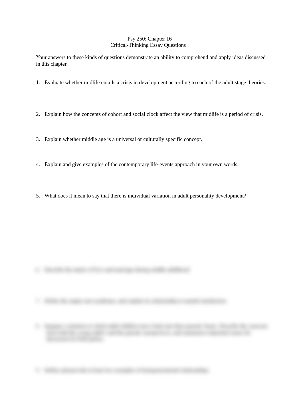 Psy 250 Chapter 16 Worksheet.docx_d0liu3wgk76_page1