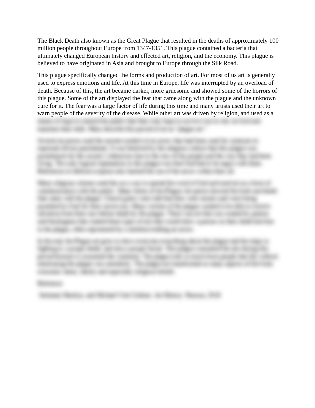 GED 240 4 What was the impact of the Black Death on the arts in fourteenth-century Europe.docx_d0llf6amrsr_page1