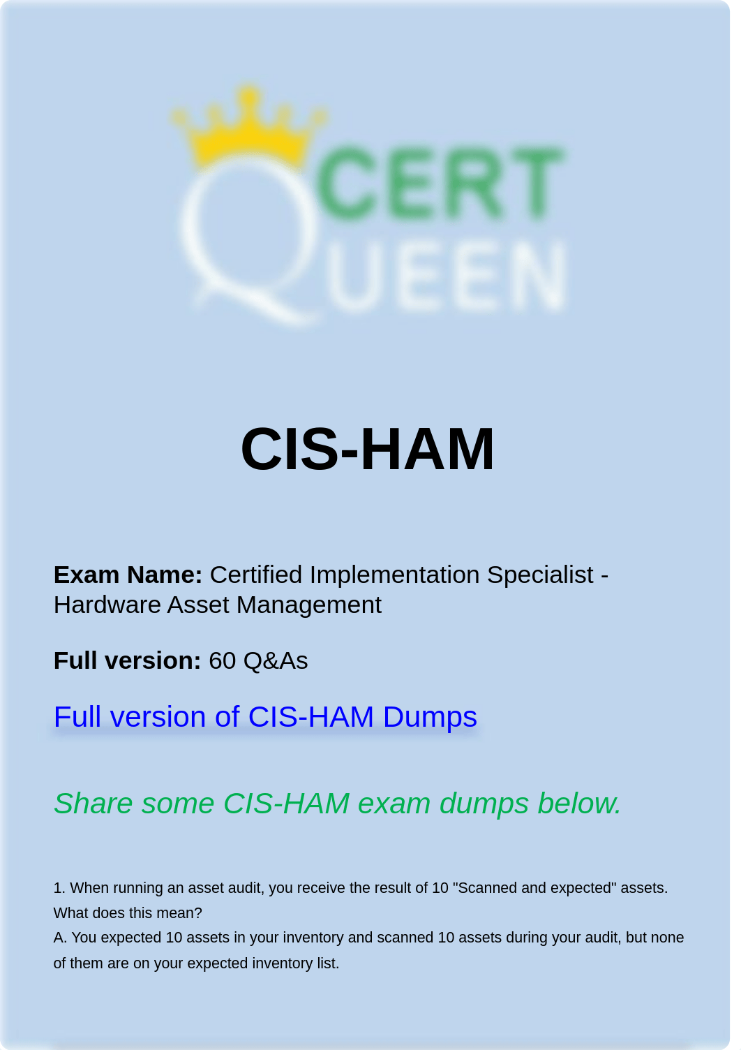 ServiceNow CIS-HAM Exam Study Guides.pdf_d0lyji0kt6i_page1