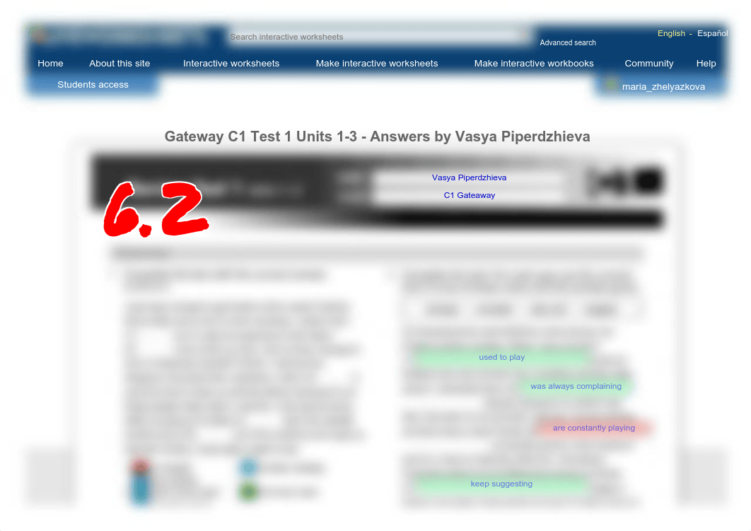 Gateway C1 Test 1 Units 1-3 - Answers by Vasya Piperdzhieva.pdf_d0md7nkr6oe_page1