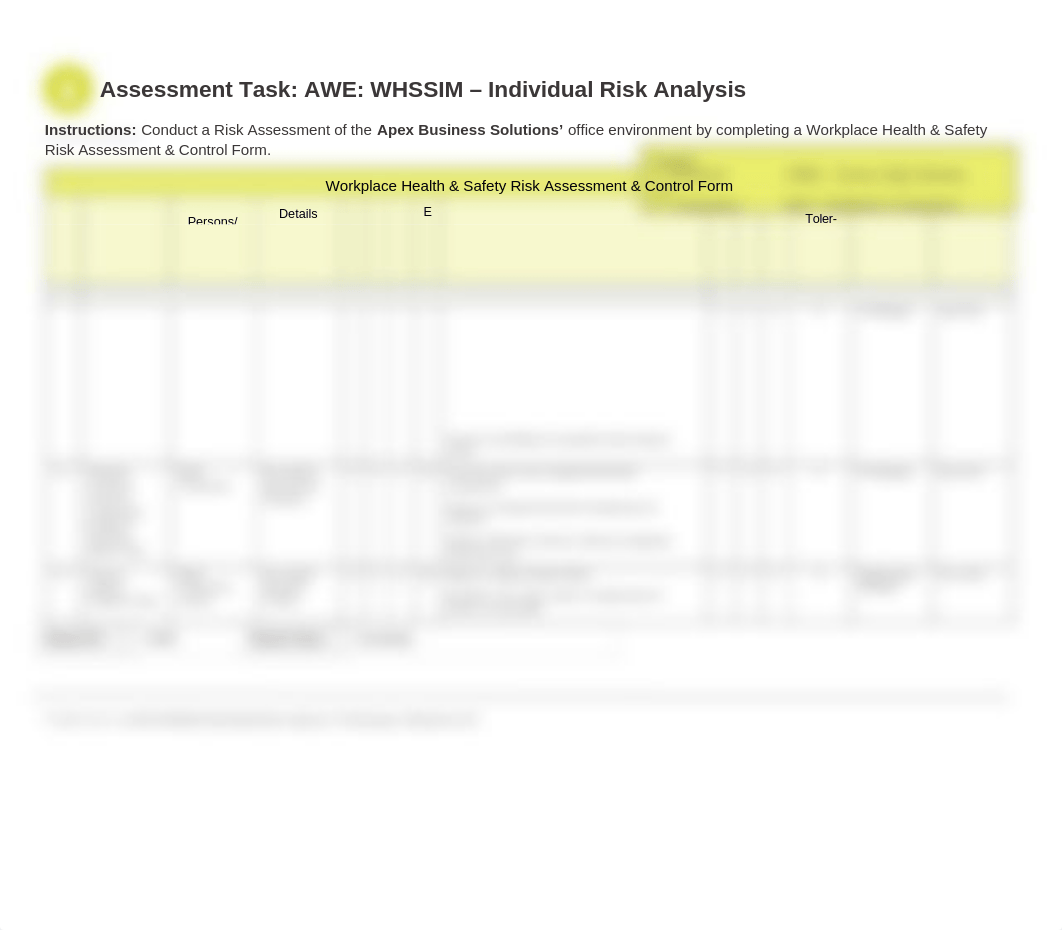 34448 SreeSudha AWE Individual Health  Safety Risk Assessment  Control Form.docx_d0me2njrv7t_page1