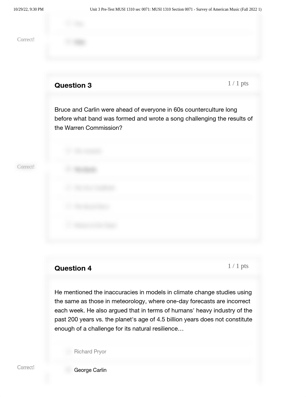 Unit 3 Pre-Test MUSI 1310 sec 0071_ MUSI 1310 Section 0071 - Survey of American Music (Fall 2022 1)._d0mem40933v_page2