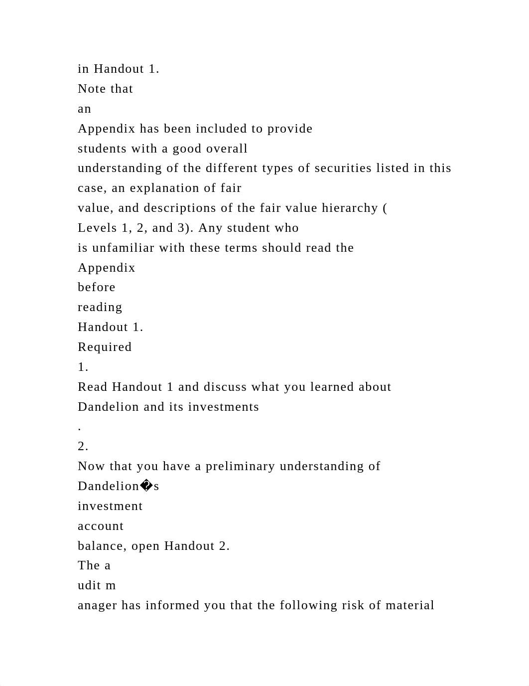 Case 19-9Dandelion CompanyBackgroundThe audit engagement tea.docx_d0mfupfb4mz_page3