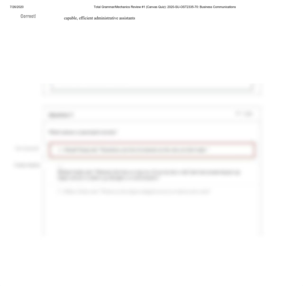 Total Grammar_Mechanics Review #1 (Canvas Quiz)_ 2020-SU-OST2335-70_ Business Communications.pdf_d0mfyrf8ciu_page4