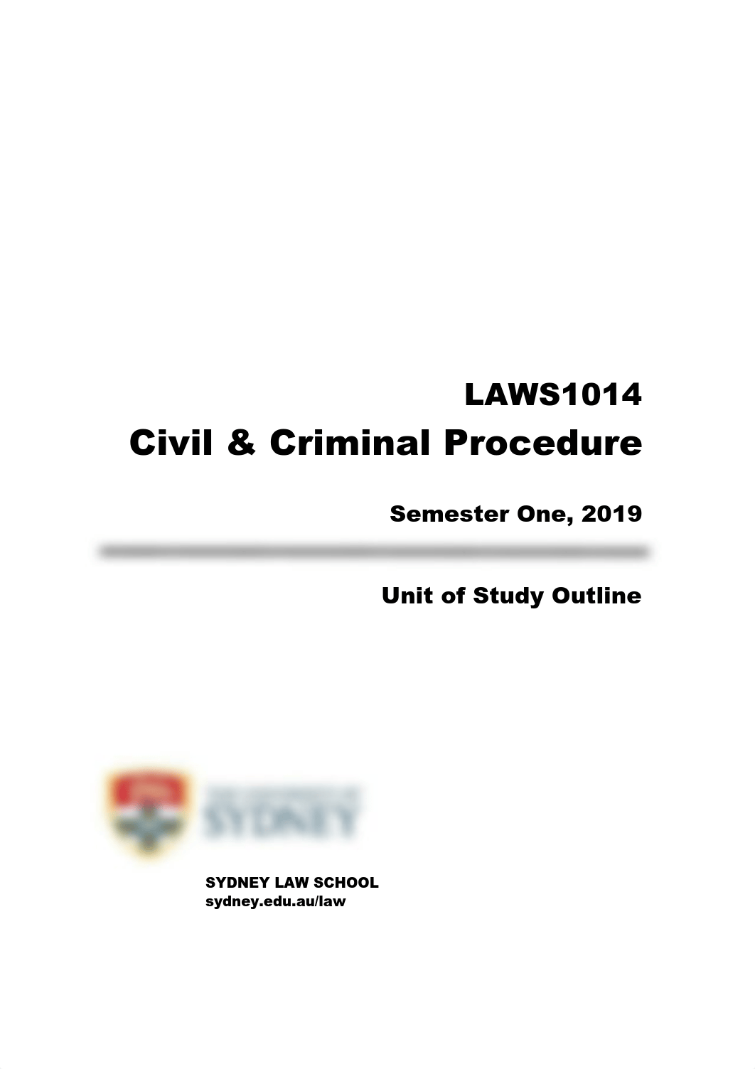 FINAL LAWS1014 Civil Criminal Procedure outline-5.pdf_d0mkkevxwor_page1