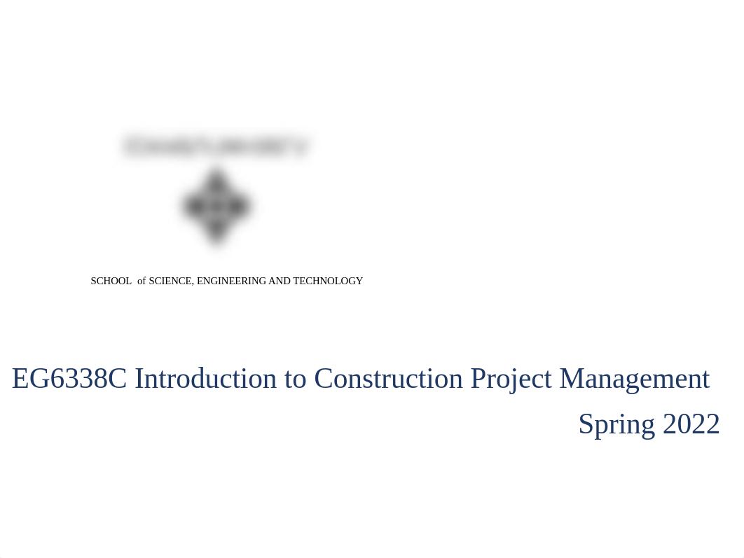 EG6338C Introduction to Construction Management Week 2 Company and Project Roles, and Role of a Cons_d0mqf2o5n5s_page1