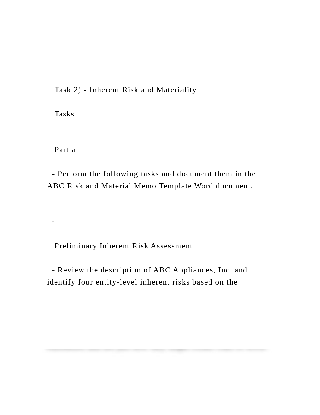 Task 2) - Inherent Risk and Materiality     Tasks     .docx_d0mz63fex0k_page2